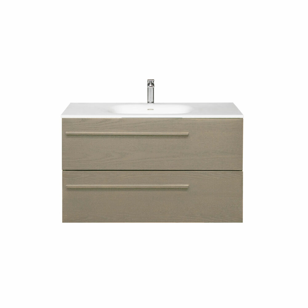 ARUVO™ BLANCHE Collection Plywood Vanity W900mm | Colour & Basin Options - Image 4