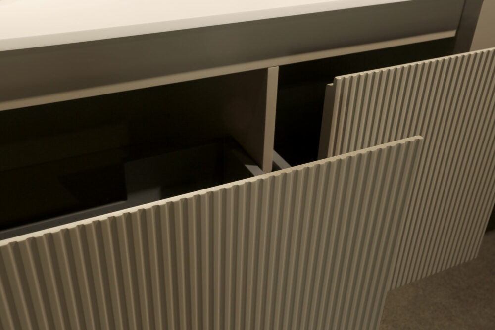 ARUVO™ BECA Collection Plywood Vanity Ecru W900mm | Basin Options - Image 4