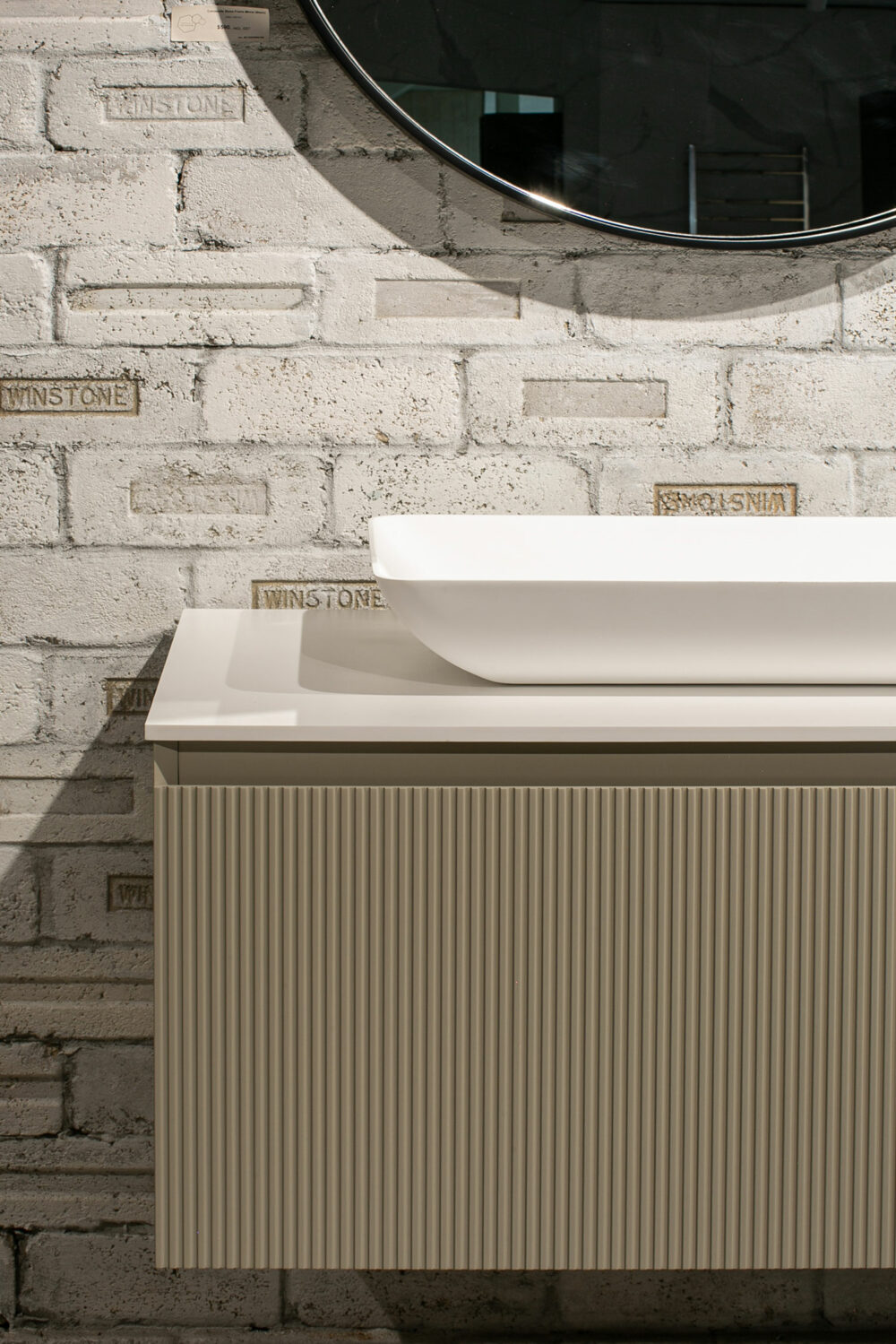 ARUVO™ BECA Collection Plywood Vanity Ecru W1200mm | Basin Options - Image 5