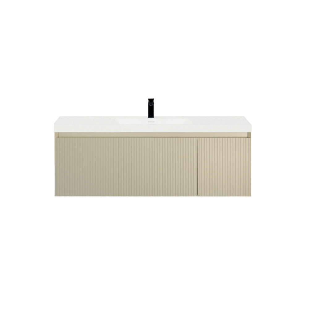 ARUVO™ BECA Collection Plywood Vanity Ecru W1200mm | Basin Options - Image 14