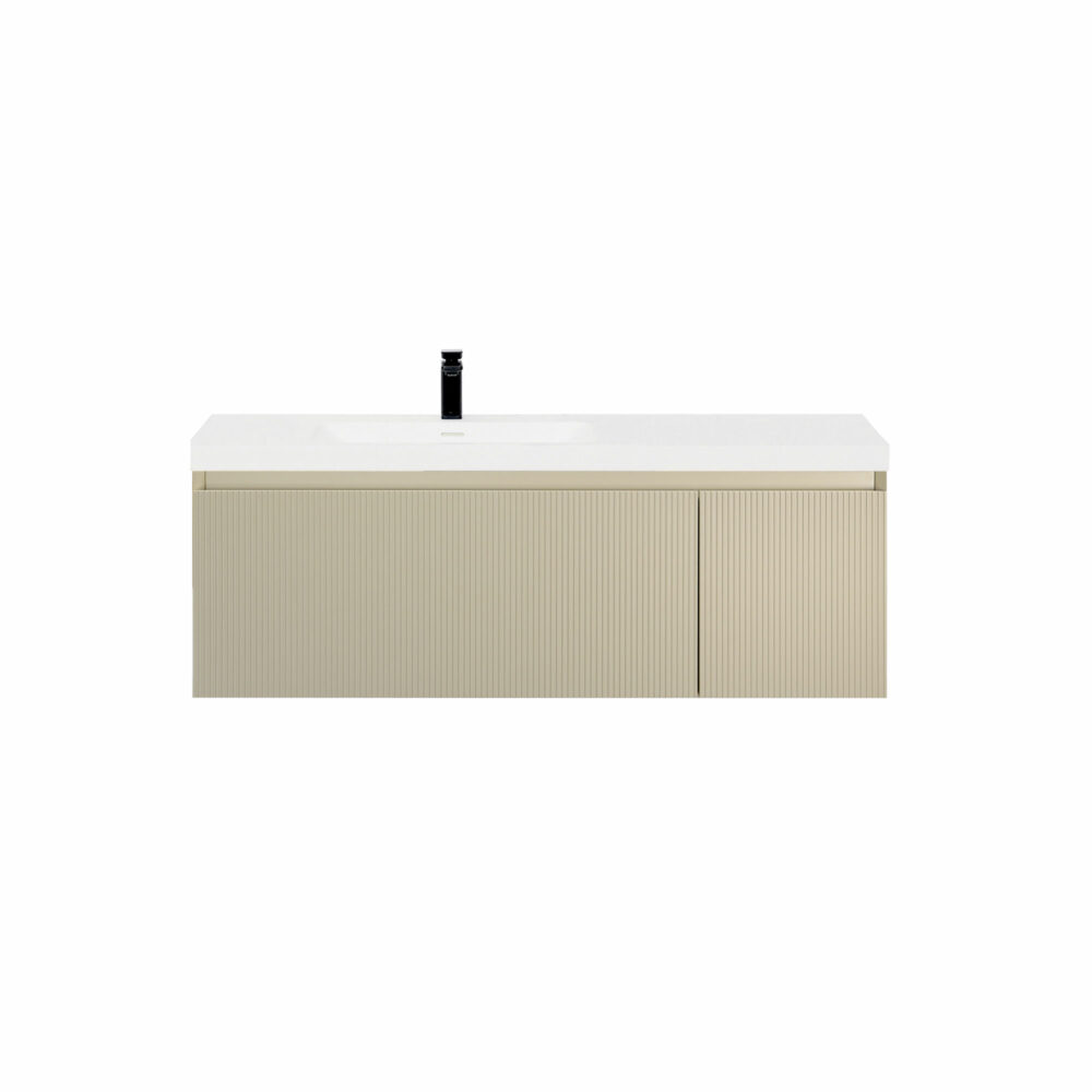 ARUVO™ BECA Collection Plywood Vanity Ecru W1200mm | Basin Options - Image 15