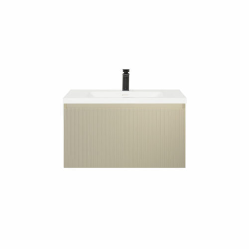 ARUVO™ BECA Collection Plywood Vanity Ecru W750mm | Basin Options