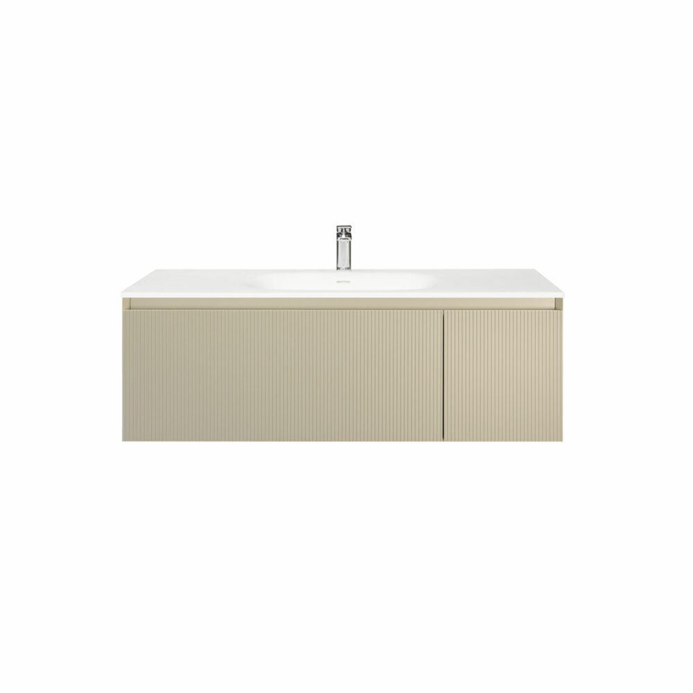 ARUVO™ BECA Collection Plywood Vanity Ecru W1200mm | Basin Options - Image 12