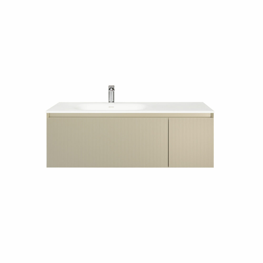 ARUVO™ BECA Collection Plywood Vanity Ecru W1200mm | Basin Options - Image 13