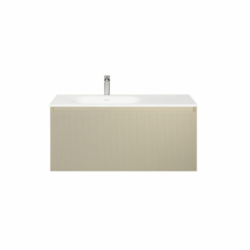 ARUVO™ BECA Collection Plywood Vanity Ecru W900mm | Basin Options