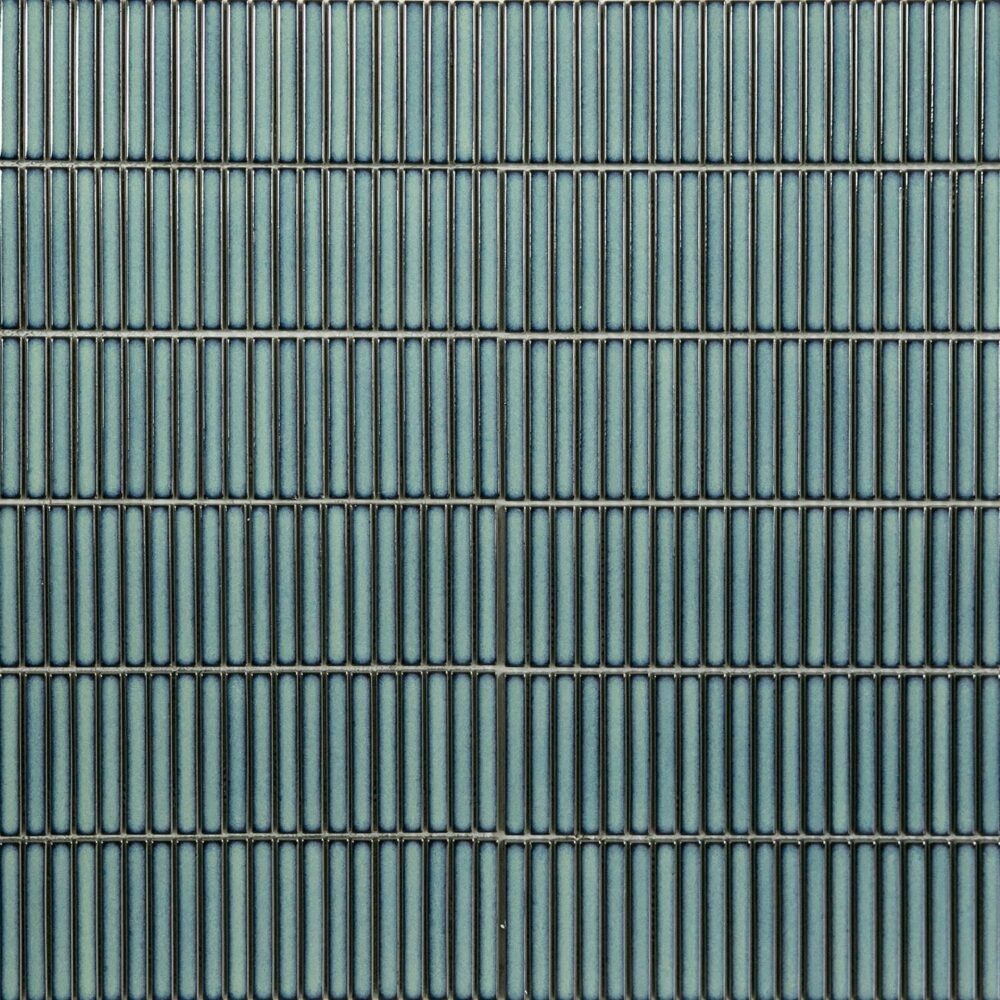 Ocean Green Kitkat Mosaic Sheet 299x296 | CT129204 - Image 2