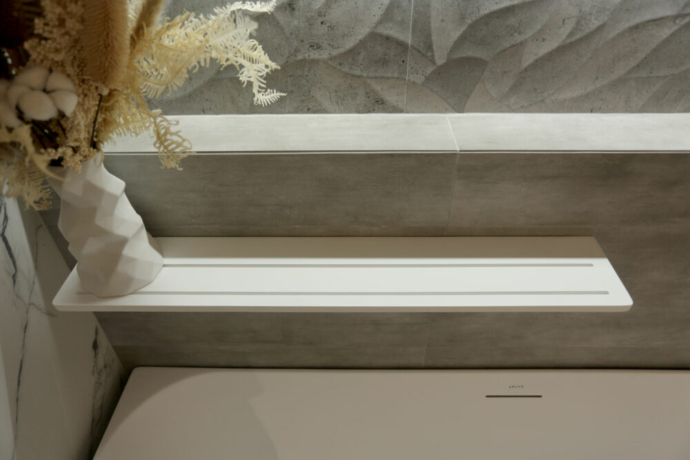 ARUVO™ VOGUE Composite Stone Shelf W800MM | Colour Options - Image 6