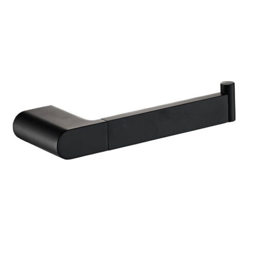 ARUVO™ ALTO Stainless Steel Toilet Roll Holder | Matte Black