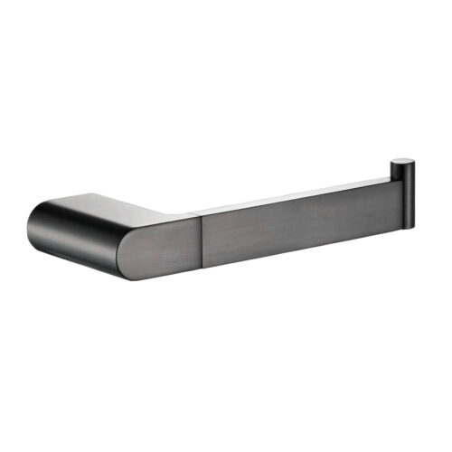 ARUVO™ ALTO Stainless Steel Toilet Roll Holder | Brushed Gunmetal