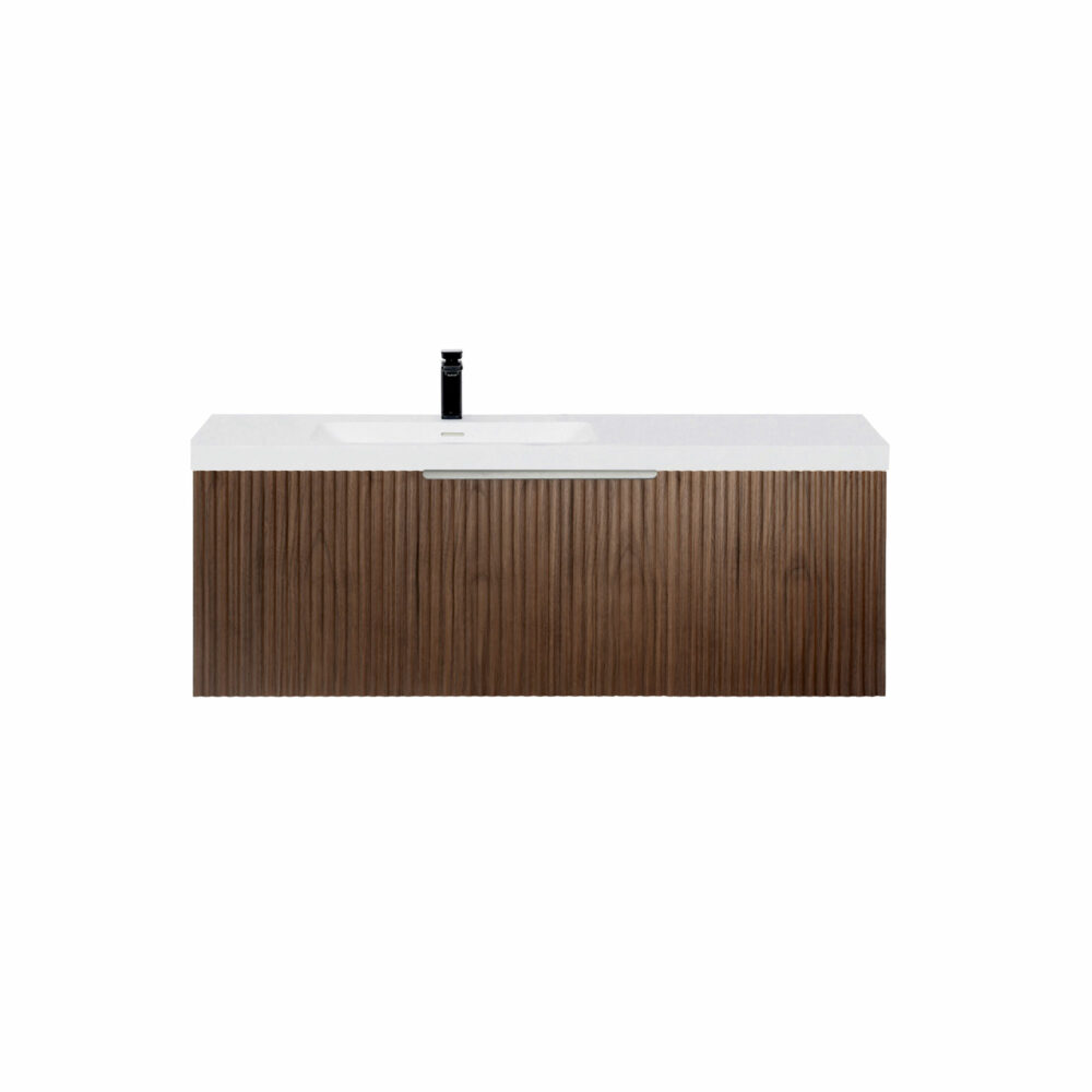 ARUVO™ ROMEO Collection Plywood Vanity Rich Walnut W1200mm | Basin Options