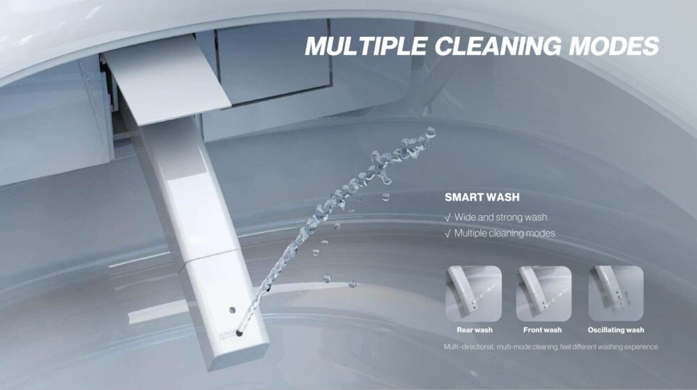 ARUVO™ ELYSIA Wall Hung In-wall Intelligent Toilet Suite - Image 8