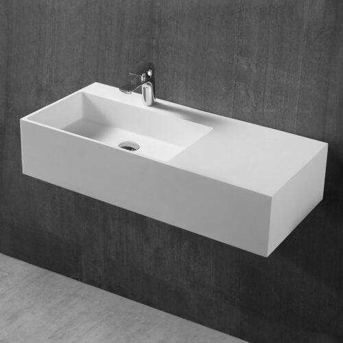 ARUVO™ AXEL Composite Stone Wall-mounted Basin