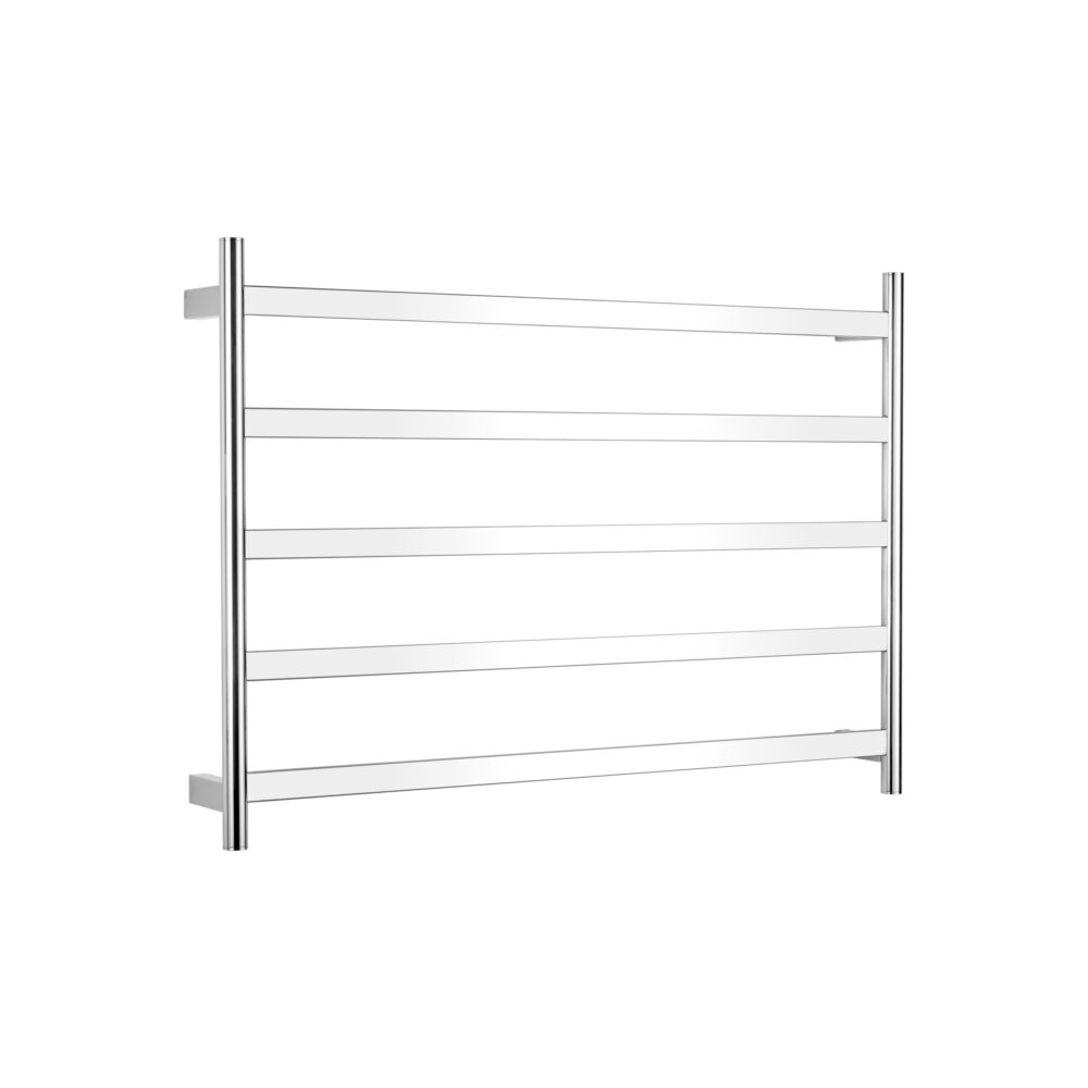 ARUVO™ COSMO Heated Towel Rail 5 Bar W850 | Finish Options - Image 2