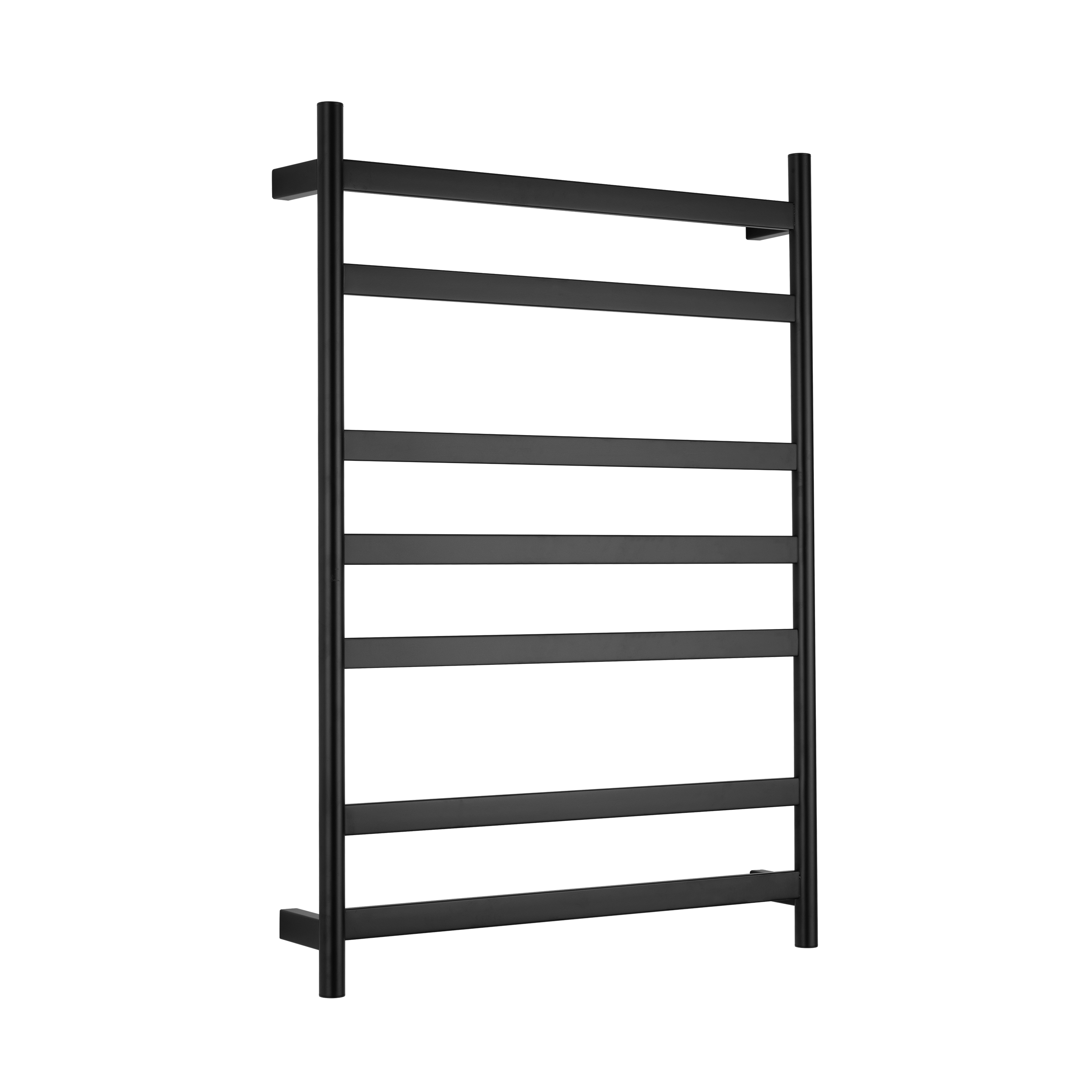 ARUVO™ COSMO Heated Towel Rail 7 Bar W600 | Matte Black - Image 2