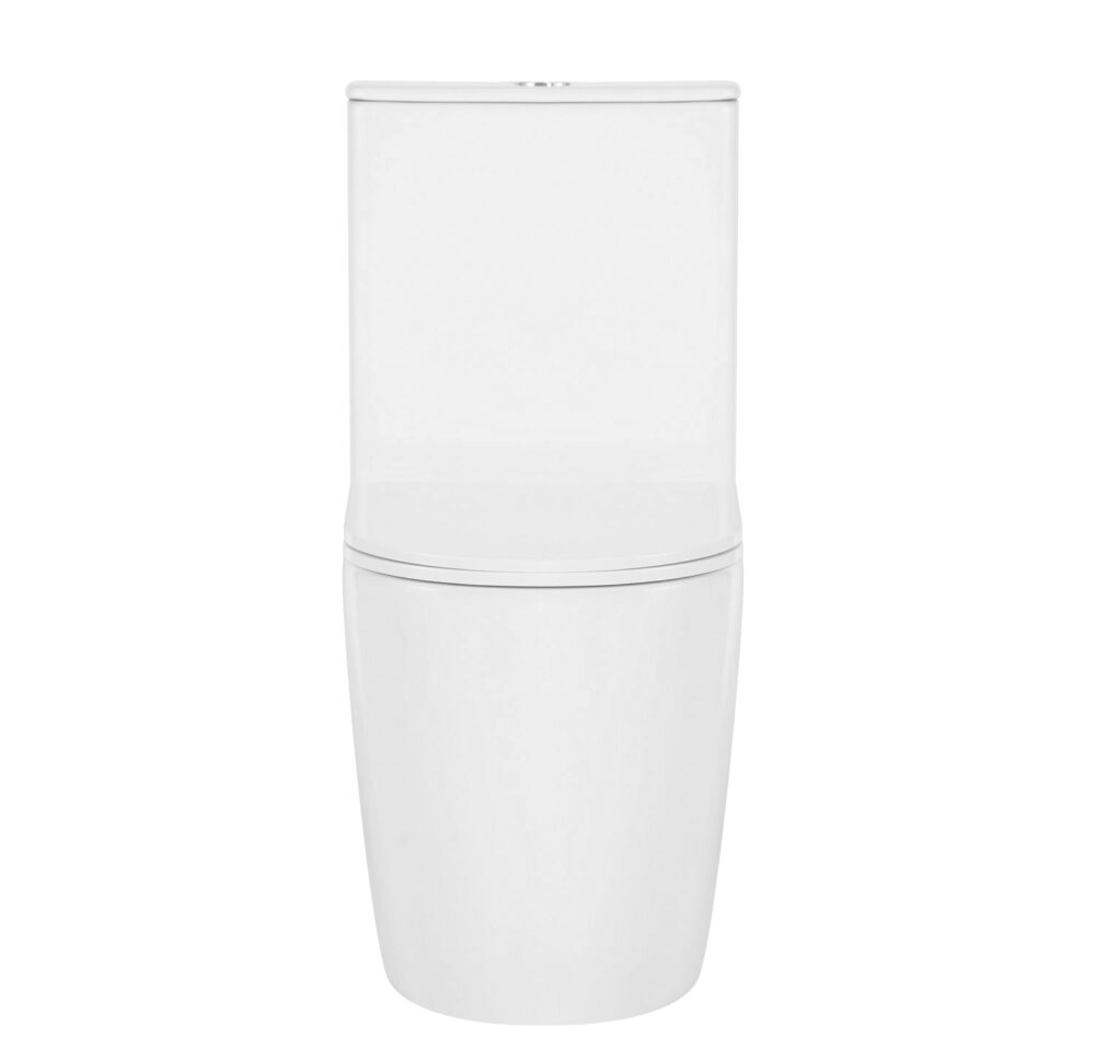 ARUVO™ VortekCLEAN® Rimfree Besso T4 BTW Toilet Suite | Gloss White - Image 4