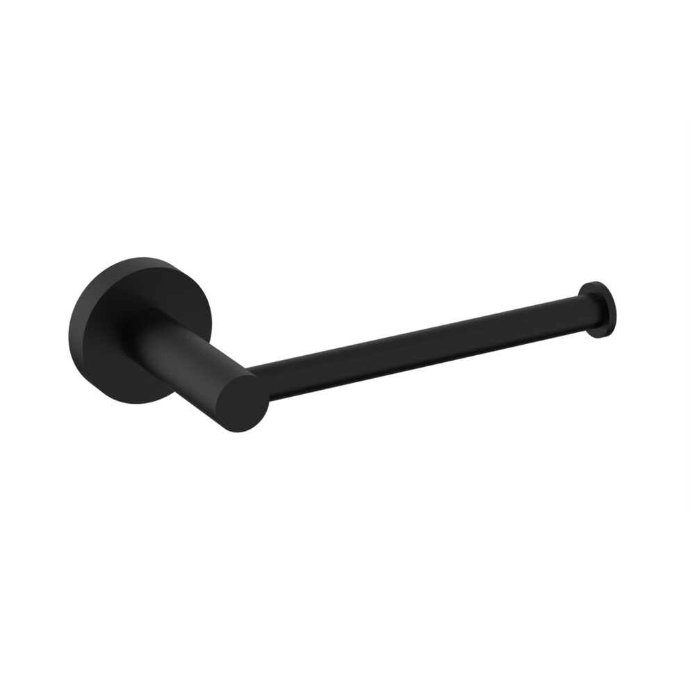 ARUVO™ VENTRO Stainless Steel Toilet Roll Holder | Matte Black