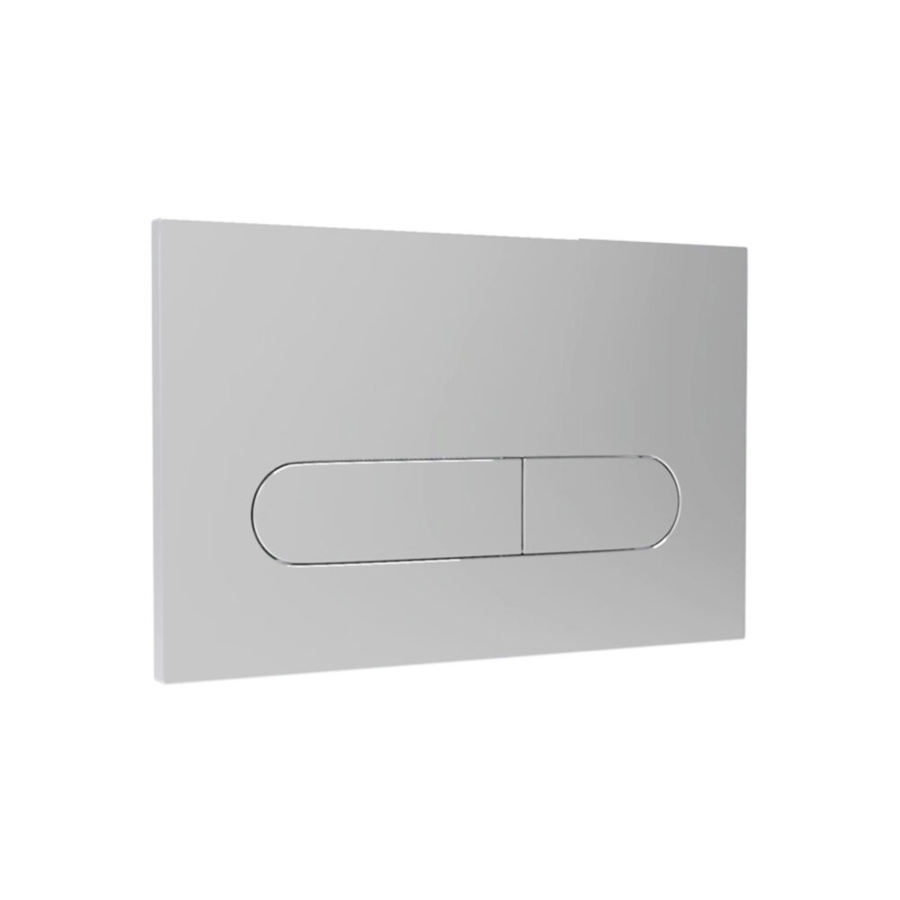 ARUVO® In-Wall Floor Mount RimFree FLO T2i Toilet Gloss White + VERO INWALL CISTERN + FACE PLATE - Image 9