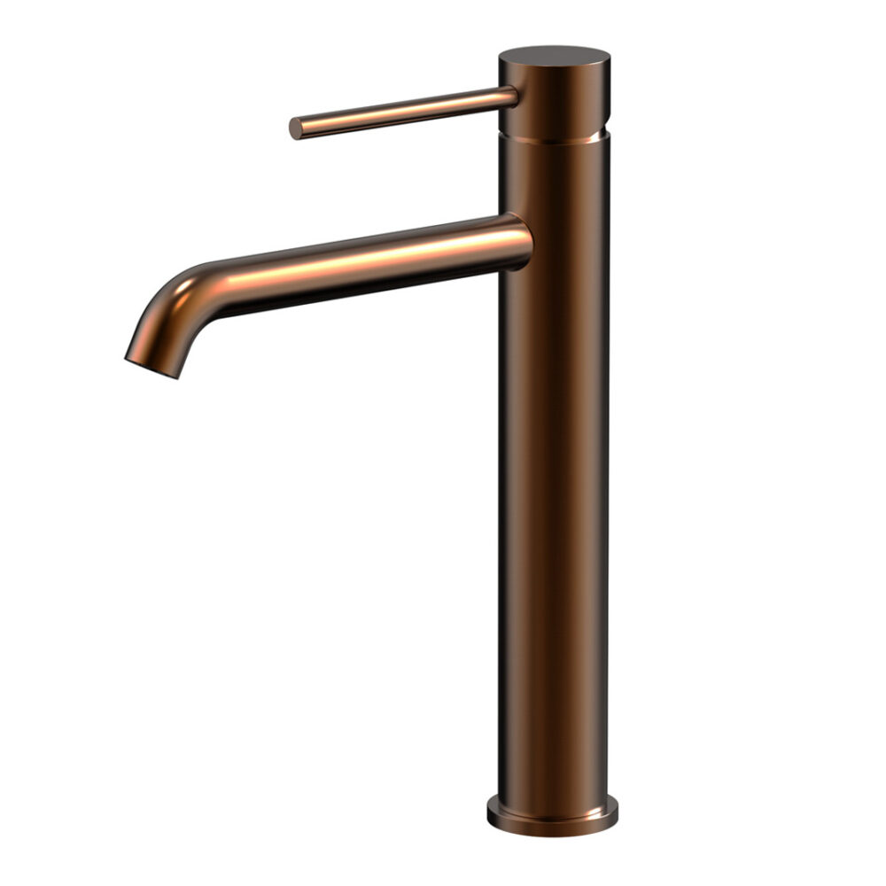 ARUVO™ VENTRO Single Lever High Basin Mixer | Brushed Bronze