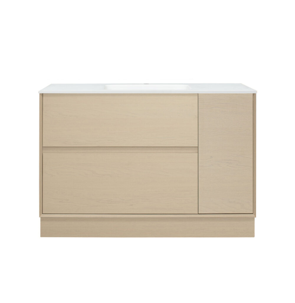 ARUVO™ FORMA Collection Plywood Vanity Sand Oak W1200mm