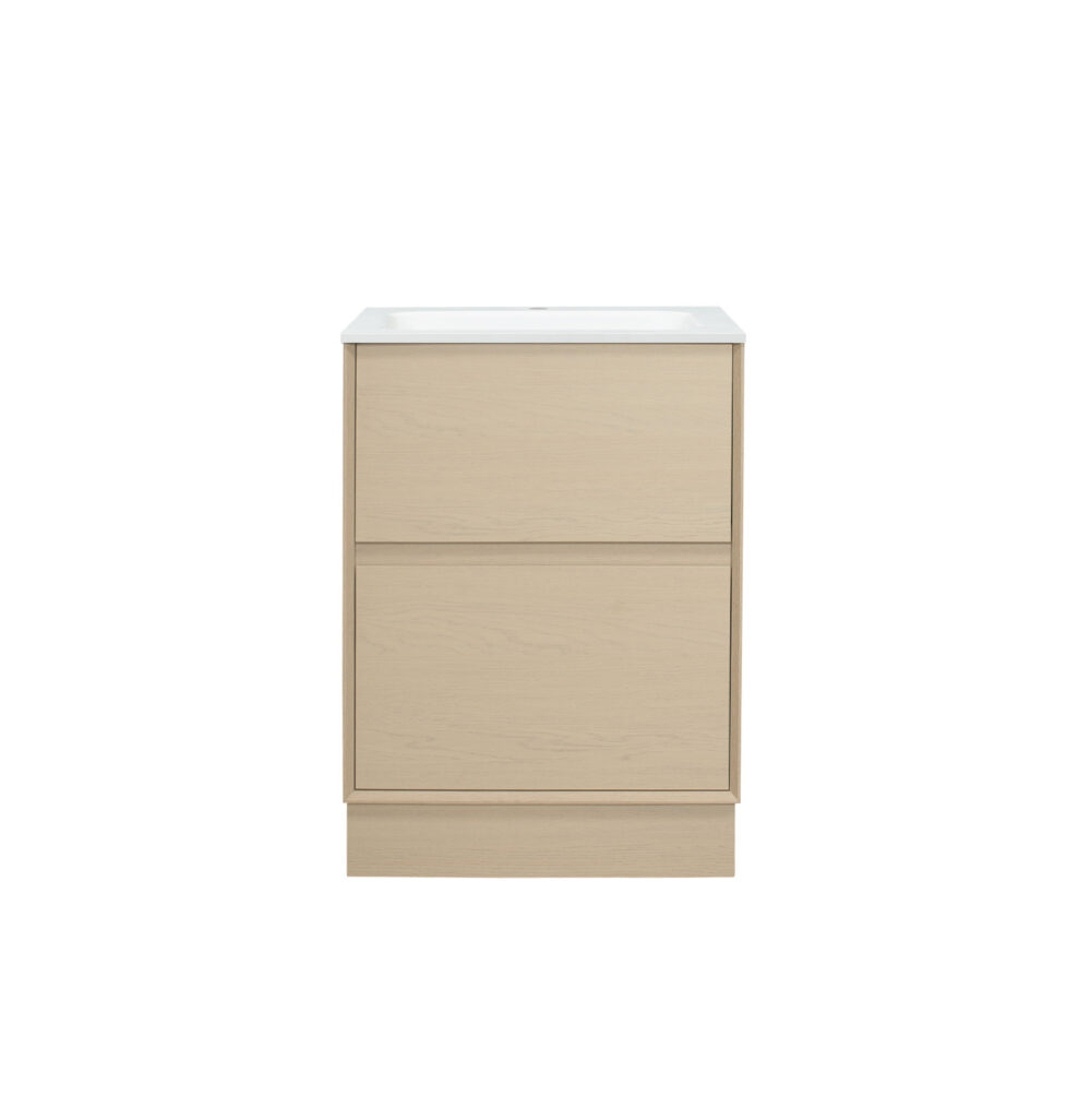 ARUVO™ FORMA Collection Plywood Vanity Sand Oak W600mm