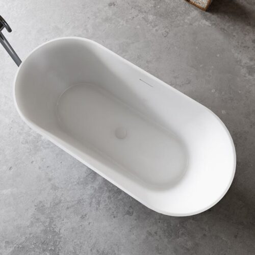 ARUVO™ MODA Acrylic Freestanding Bath L1700mm | Matte White