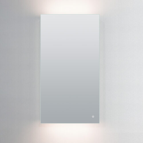 ARUVO® ELEVATE Rectangle Mirror Cabinet w/ LED & Demister | 600mm