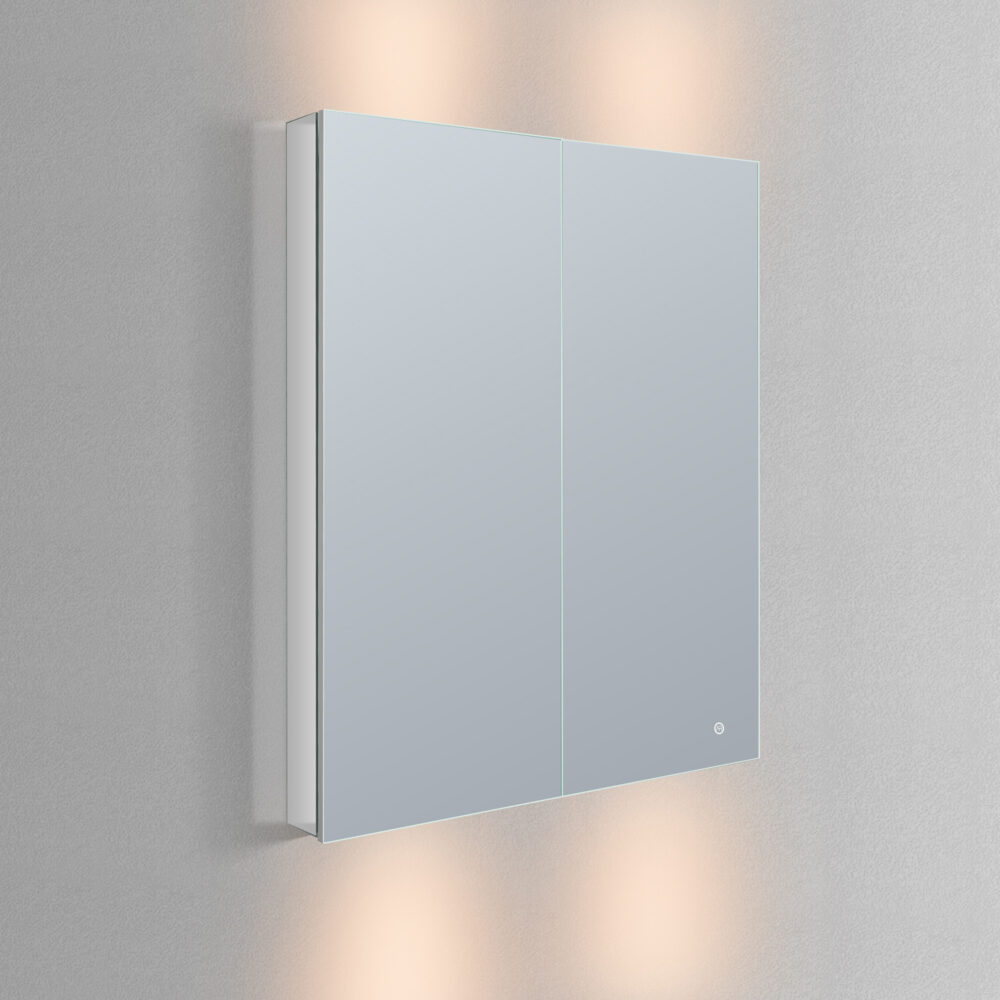 ARUVO® ELEVATE Rectangle Mirror Cabinet w/ LED & Demister | 900mm - Image 7