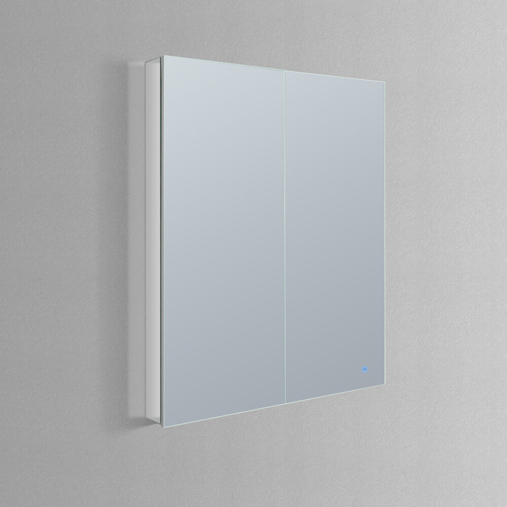 ARUVO® ELEVATE Rectangle Mirror Cabinet w/ LED & Demister | 900mm - Image 8