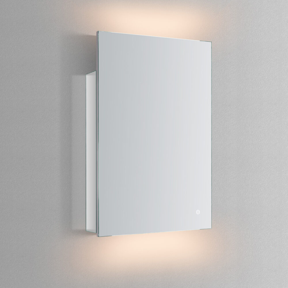ARUVO® REFLECTA Mirror Cabinet w/ LED & Demister | Rectangle - Image 3