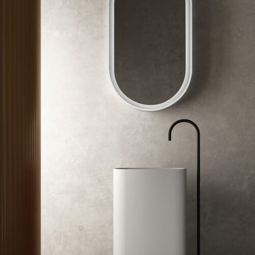 ARUVO™ NEXO Composite Stone Floor-standing Basin