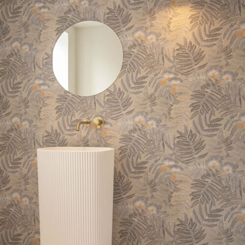 ARUVO™ FLUTE Composite Stone Floor-standing Basin