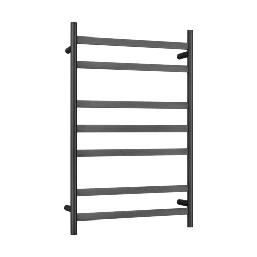 ARUVO™ COSMO Heated Towel Rail 7 Bar W550 | Brushed Gunmetal