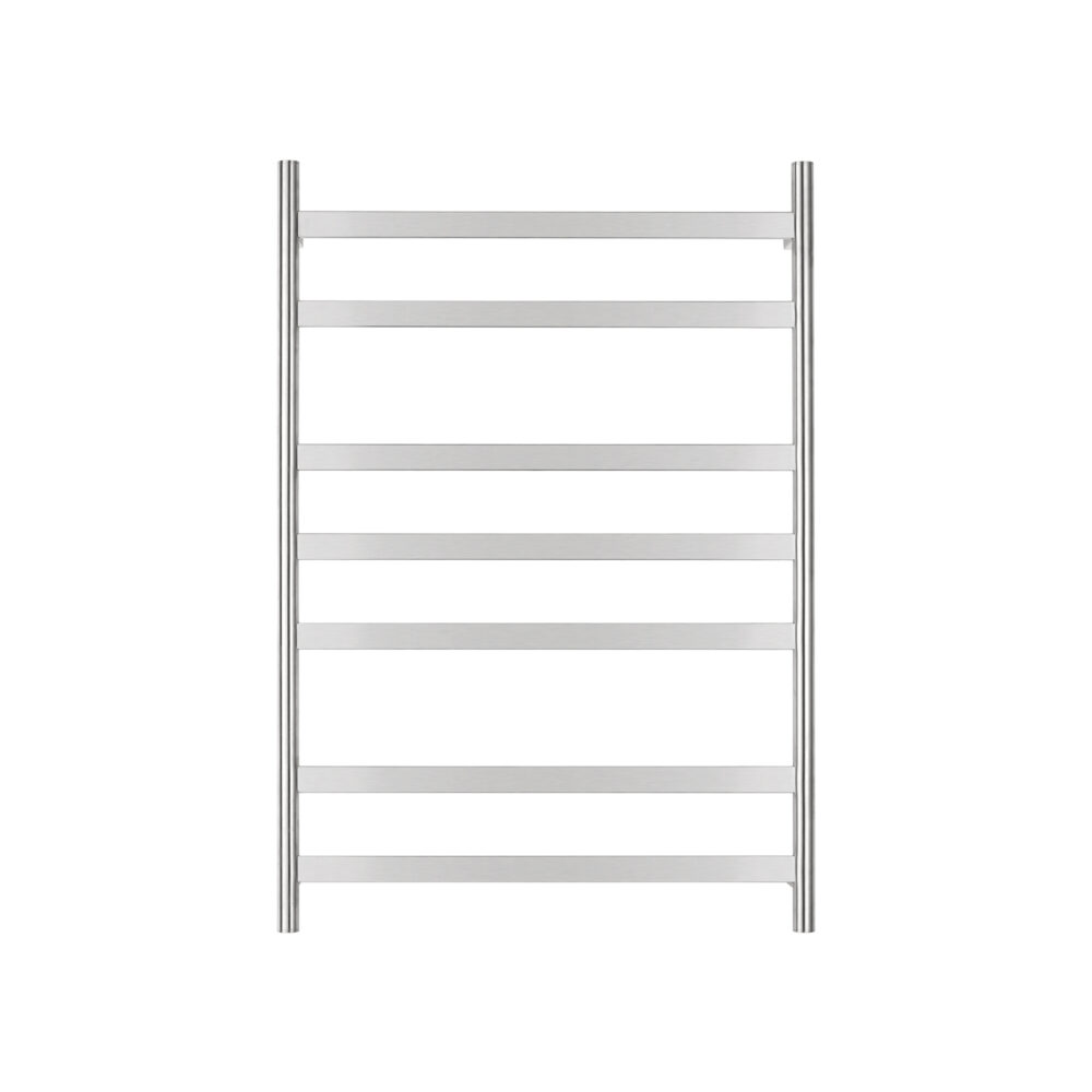 ARUVO™ COSMO Heated Towel Rail 7 Bar W600 | Brushed Nickel