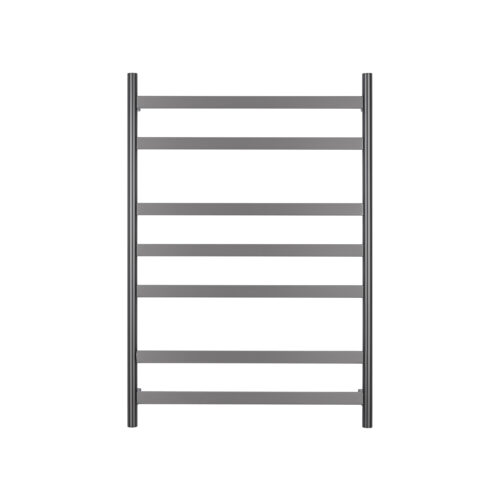 ARUVO™ COSMO Heated Towel Rail 7 Bar W600 | Brushed Gunmetal