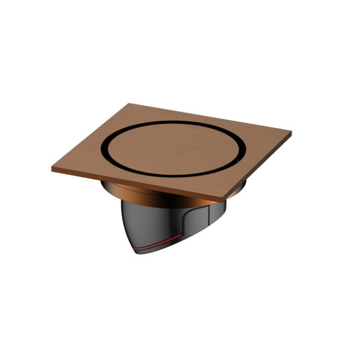 ARUVO™ PRECINCT Floor Drain 100mm | Brushed Bronze
