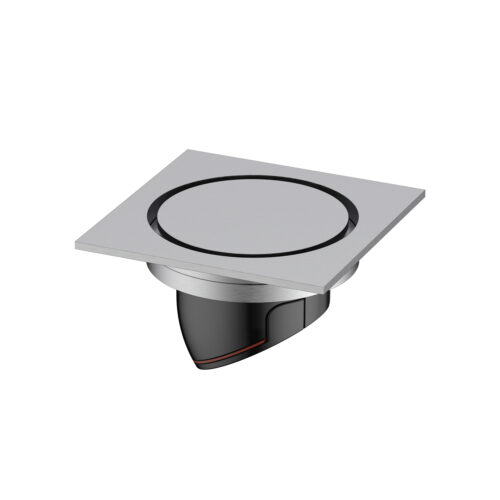ARUVO™ PRECINCT Floor Drain 100mm | Brushed Nickel