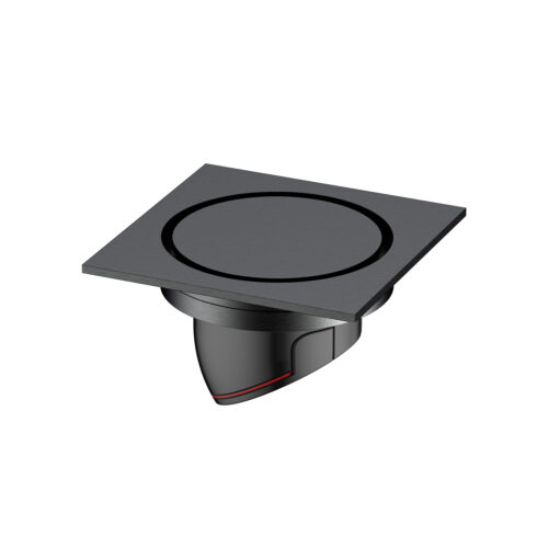 ARUVO® PRECINT Floor Drain 100mm | Brushed Gunmetal