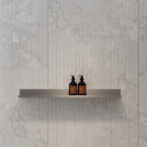 ARUVO® Fossil Grey Ribbed 600x1200 | AR126TR06K