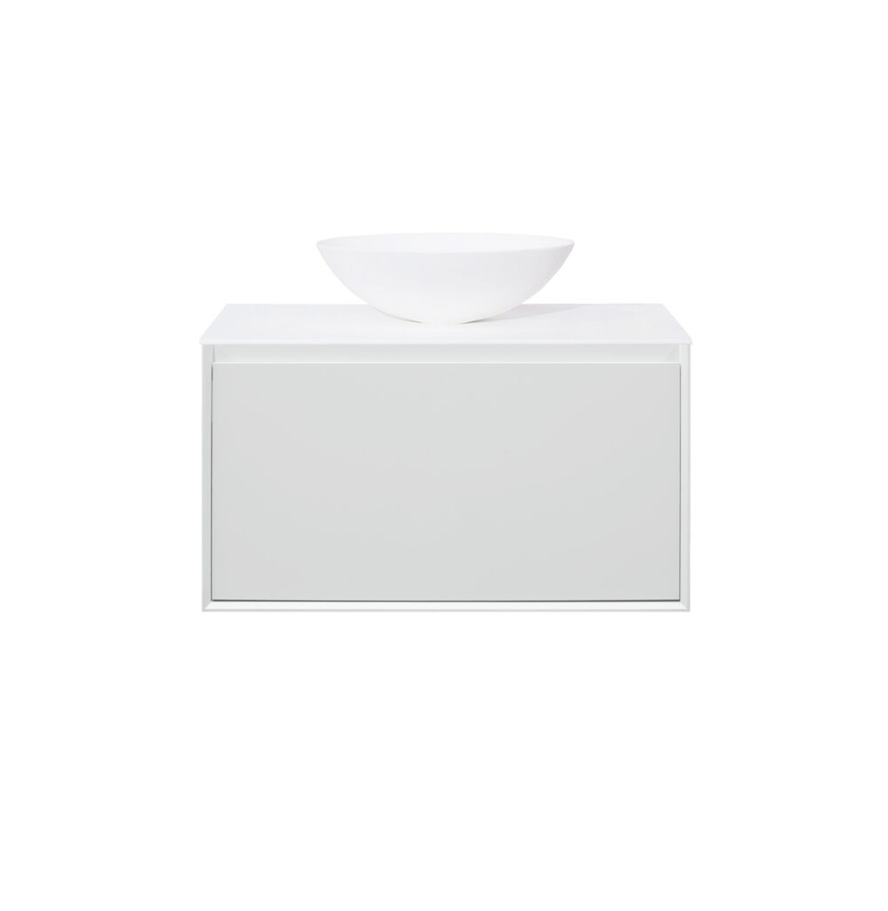 ARUVO™ NEST Collection Plywood Vanity Ice Grey W900mm - Image 3