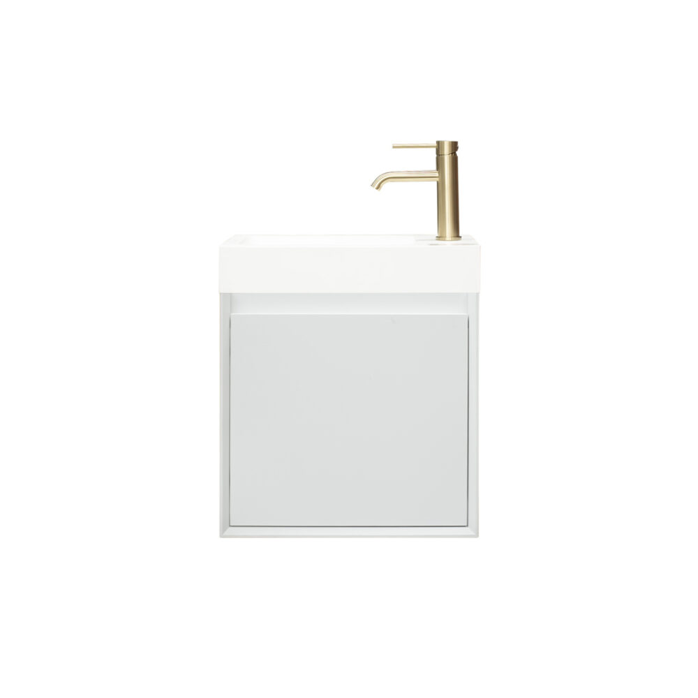 ARUVO™ NEST Collection Plywood Vanity Ice Grey W450mm