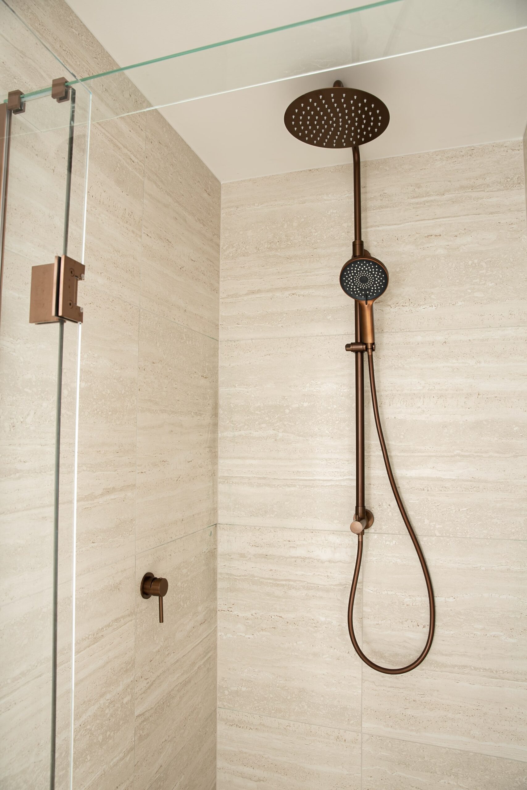 ARUVO® VENTRO Shower Rainhead 250mm | Brushed Bronze - Image 3