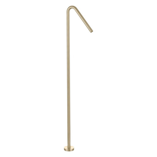 ARUVO® VENTRO Floor-mount Basin/Bath Spout | Brushed Brass