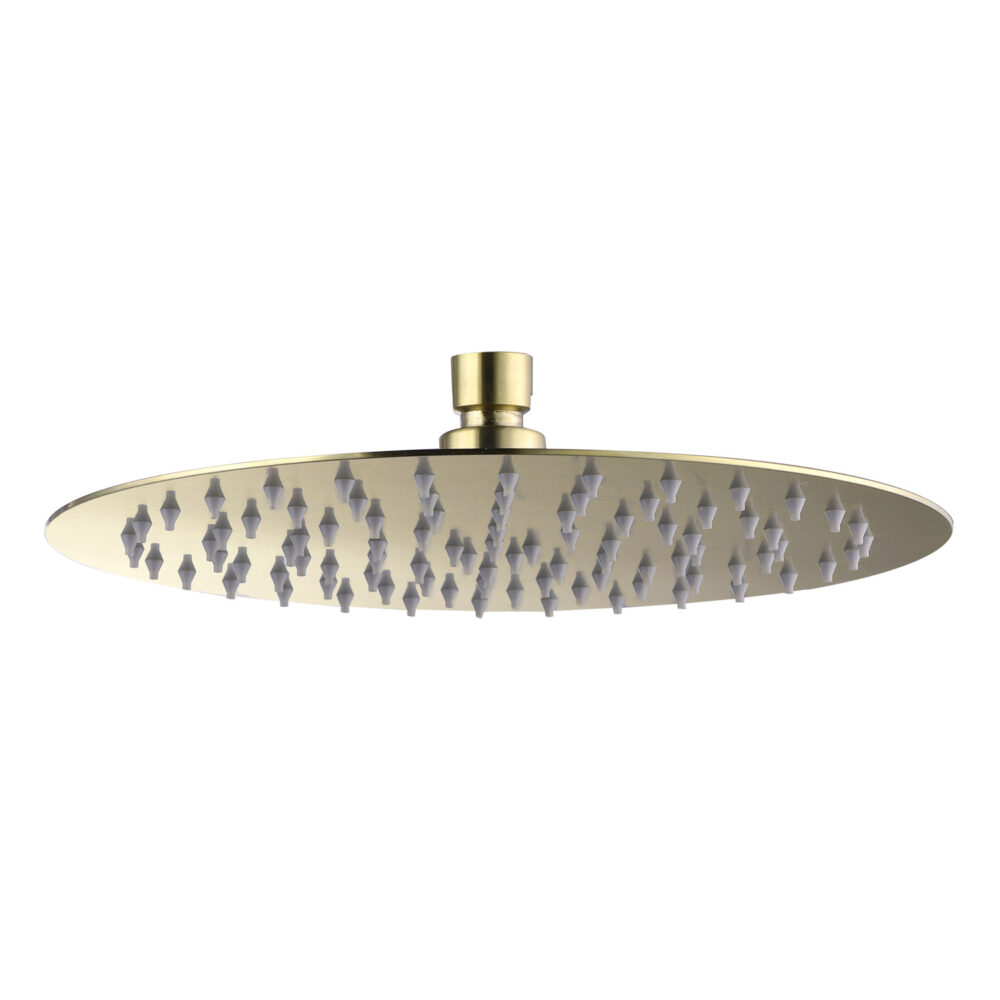 ARUVO™ VENTRO Shower Rainhead 250mm | Brushed Brass