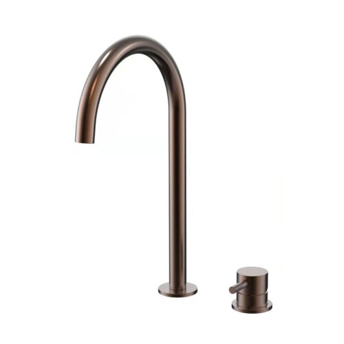 ARUVO® VENTRO Deck-mount Basin Mixer | Brushed Bronze