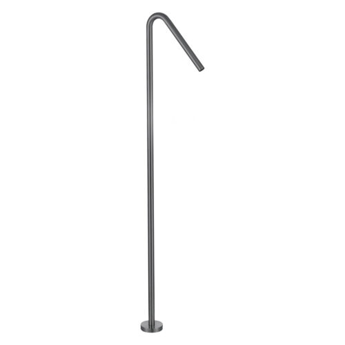 ARUVO® VENTRO Floor-mount Basin/Bath Spout | Brushed Gunmetal