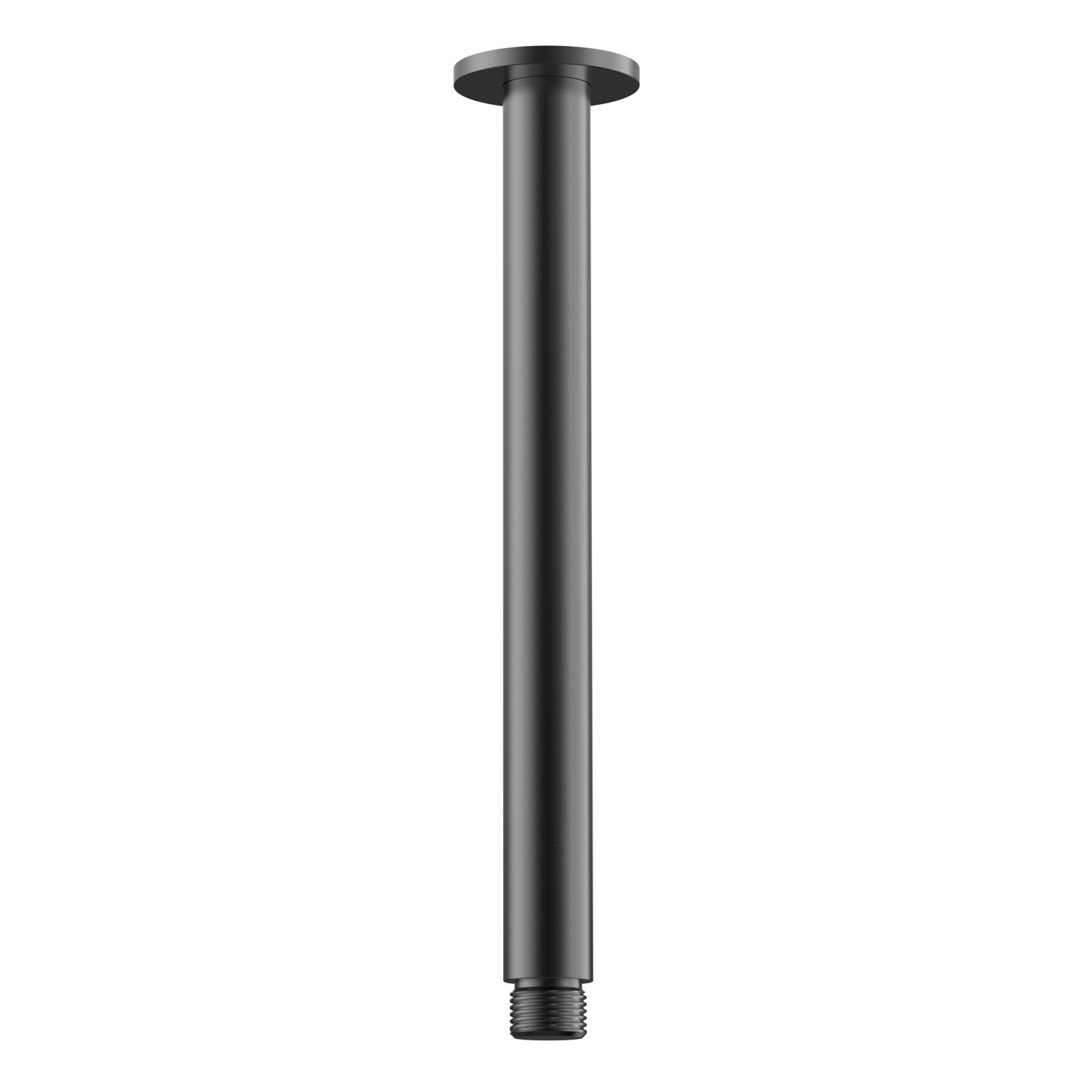 ARUVO® VENTRO Shower Dropper 250mm | Brushed Gunmetal