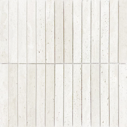 LIMESTONE LINEN KITKAT MOSAIC 18X150 | TRV05