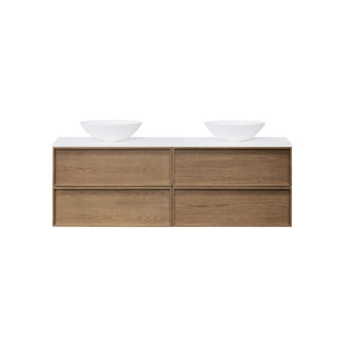 ARUVO™ DEXTER Collection Plywood Vanity Vintage Oak W1800mm | Basin Options