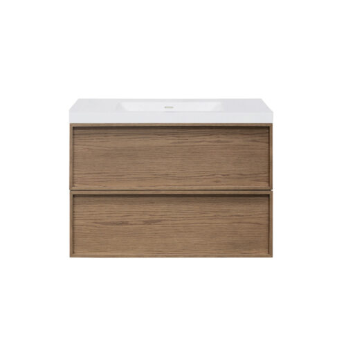 ARUVO™ DEXTER Collection Plywood Vanity Vintage Oak W900mm | Basin Options