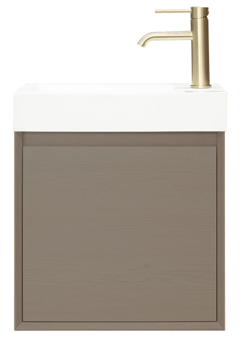 ARUVO™ NEST Collection Plywood Vanity Haze Oak W450mm